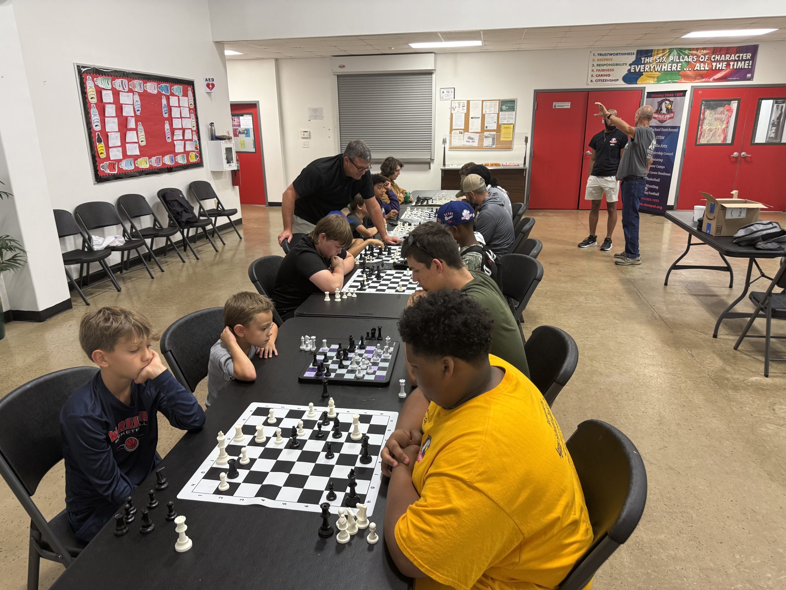 Dunn PAL Reigning Bishops Chess Team